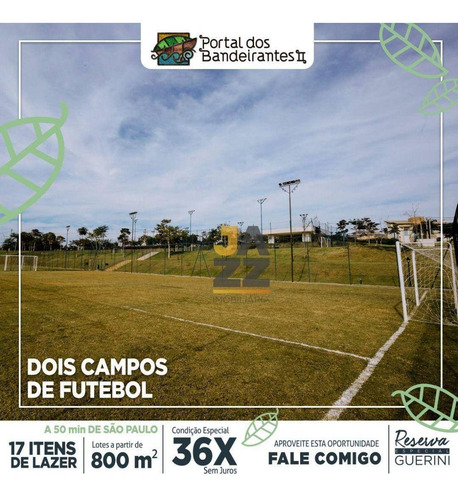 Imagem 15 de 28 de Terreno À Venda, 1462 M² Por R$ 950.683 - Portal Dos Bandeirantes - Ii - Porto Feliz/sp - Te3594