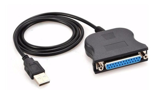 Adaptador Usb A Cable Paralelo Impresora 25 Pines Db25