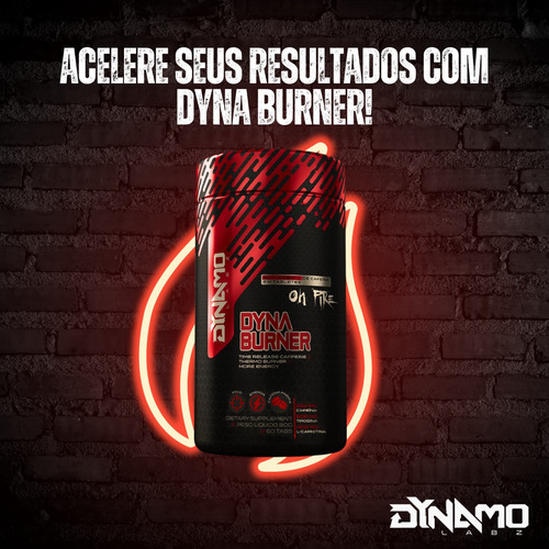 TermogĂȘnico Dyna Burner Dynamo Labz 60 Tabletes