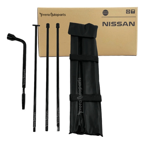 Kit Herramienta Llanta Refacción Original Nissan D21 2004