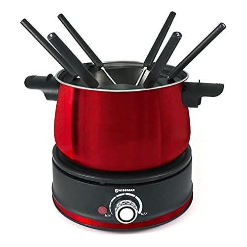 Set De Fondue Eléctrica De 10 Piezas (rojo)