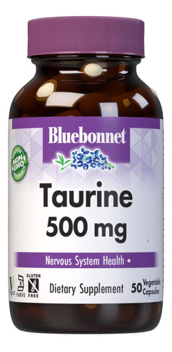Bluebonnet Taurina 500 Mg Cá - 7350718:mL a $99990