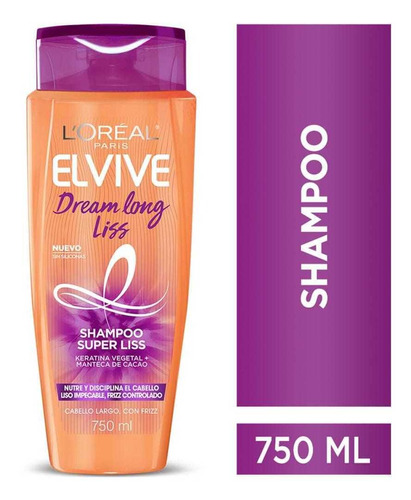 Shampoo  Dream Long Liss X750ml Elvive