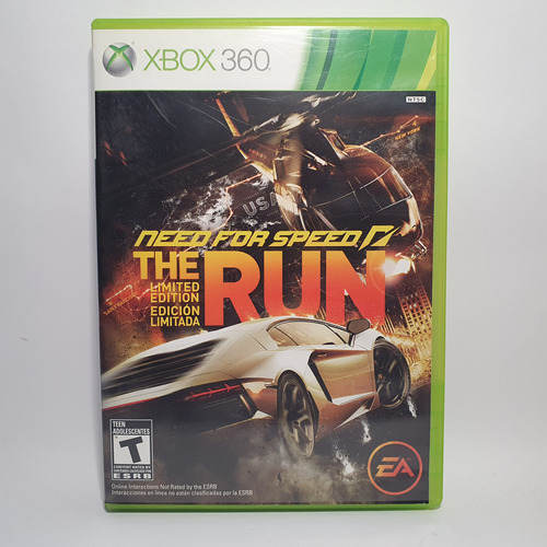 Juego Xbox 360 Need For Speed The Run - Sin Server - Fisico