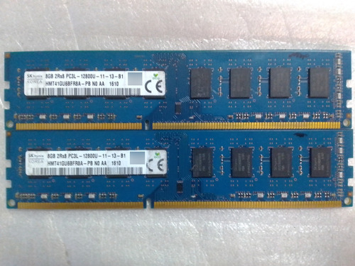 Memoria Ram Ddr3 16gb Hynix (2x8gb) - Core I7/i5/i3/am3+/fm2
