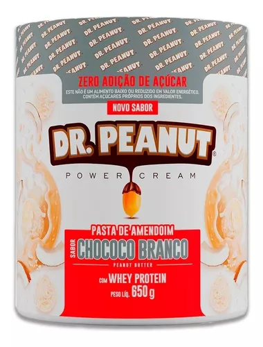 Pasta De Amendoim 650g C/ Whey Protein Isolado - Dr Peanut