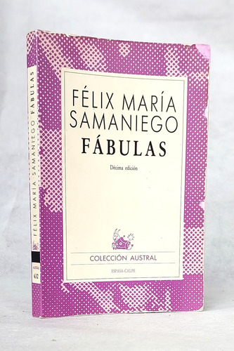 Fábulas Félix María Samaniego / N Espasa-calpe Austral - G