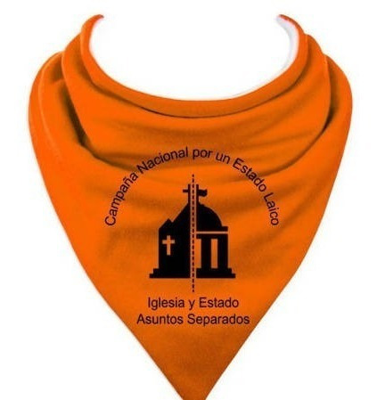 Pañuelo Naranja Estado Laico X 10 Unidades Mercado Libre