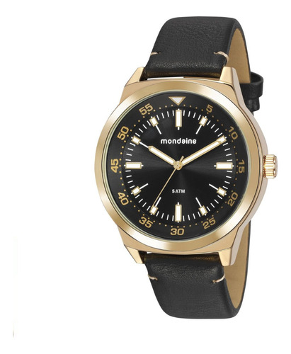 Relogio Mondaine Masculino 76719gpmvdh2 Casual Dourado