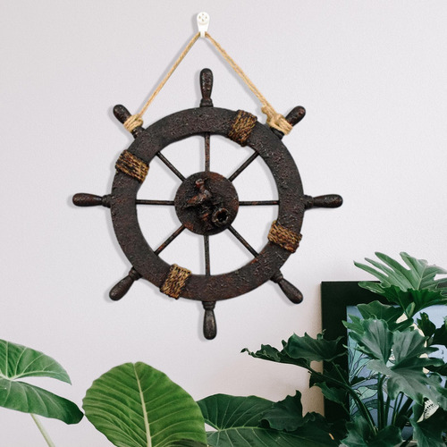 Estatua De Artesanía De Madera Para Decoración De 28cm