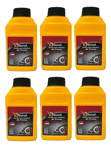 BURAK LIGA DE FRENO DOT3 PEQ 250ML