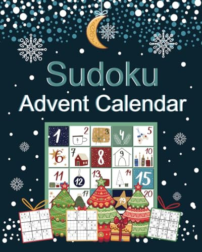 Book : Sudoku Advent Calendar Logic Puzzle Book With 200...