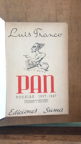 Pan. Poesias 1937 - 1947 - Franco, Luis