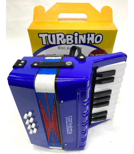 Acordeon Infantil Turbinho Sanfona Gaita Novo Original
