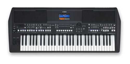 Teclado Musical Yamaha Psr-sx600 Preto Com Fonte