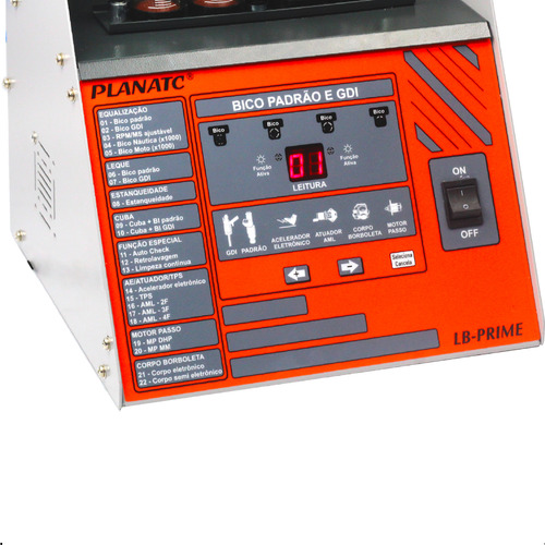 Equipamento Teste / Limpeza Bico Injetor Lb Prime C/ Cuba