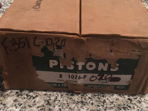 Pistones Para Ford Motor 351 Michigan 020