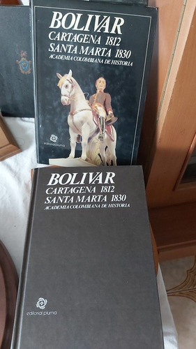 Libro Bolivar Cartagena 1812 Santa Marta 1830 Edt.pluma B.e.