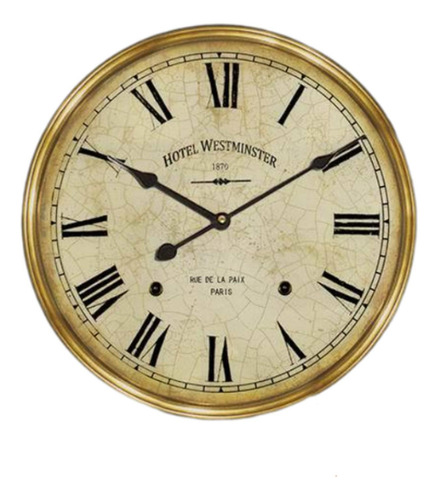 Reloj De Pared Vintage Con Números, Decoración De Regalo,