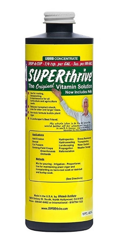 Superthrive - Vitamin Solution / Multivitaminico. Maximizado
