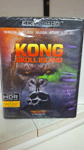 4k Ultra Hd + Blu-ray Kong Skull Island / La Isla Calavera