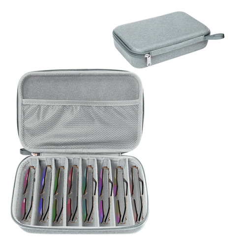 Estuche Organizador De Lentes Bukere Modelo Viaje Ajustable Color