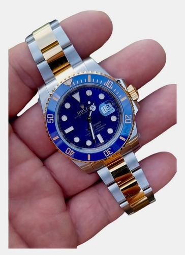 Reloj Compatible Con No Rolex Submariner Bitono Suizo (Reacondicionado)
