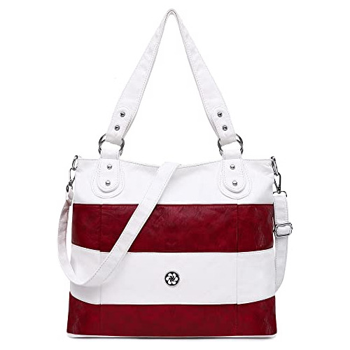 Angel Kiss Hobo De Hombros Para Mujeres Grandes Piel De Púrp