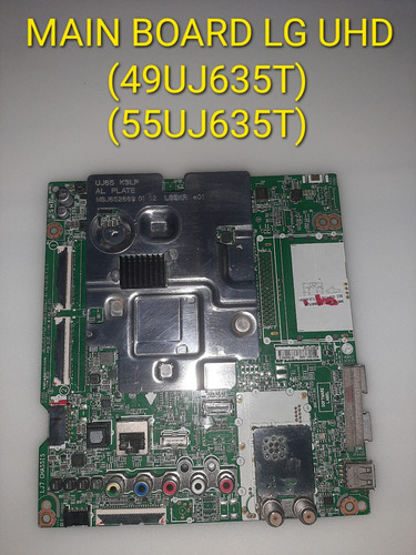 Tarjeta Main Para Tv LG Smart Uhd (49uj635t) Y (55uj635t).