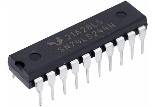 74ls244 Buffer De 8 Entradas No Invertido Ttl