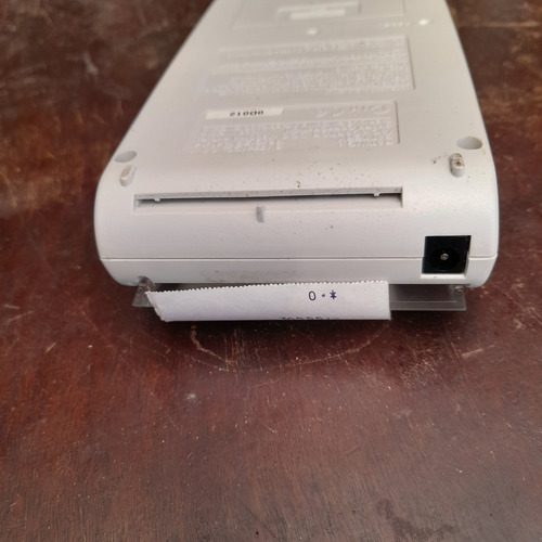 Imagem 4 de 5 de Calculadora Impressora Sharp Elsimate El 1611p Funcionando