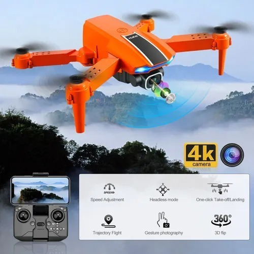 Imagem 2 de 7 de Mini Drone Profissional Com Câmera E 2 Baterias