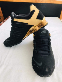 nike shox nz dourado