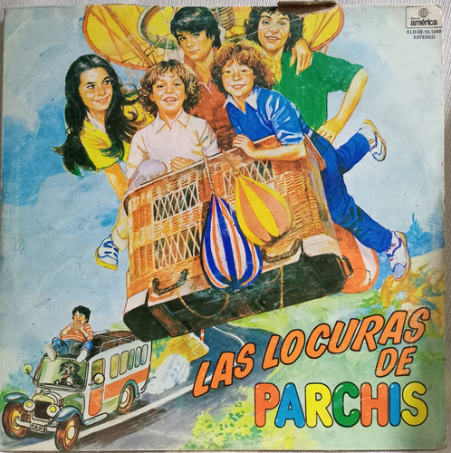 Jch- Parchis Las Locuras De Parchis Disco Lp (Usado)
