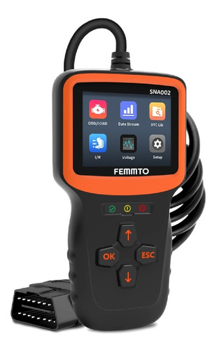 Scanner Escaner Automotriz Femmto Multimarca Obd2