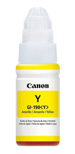  Tinta Canon Gi-190 Original Amarillo