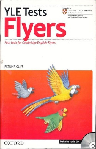 Yle Tests Flyers (incluye Cd), De Cliff, Petrina. Editorial Oxford En Inglés