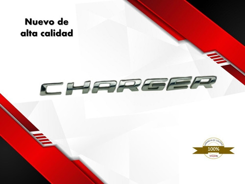 Emblema Letras Cromadas Compatible Con Charger 2006-2010