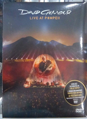 David Gilmour. Live At Pompe. Ii. Dvd Org Nuevo. Qqh.