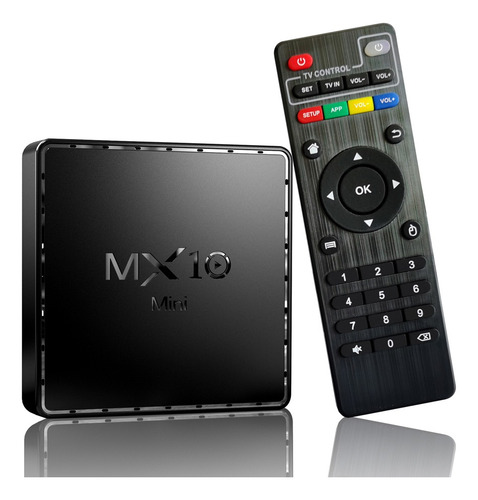 Imagen 1 de 6 de Mx10 Mini Android 10.0 Smart Tv Box Uhd 4k Reproductor Multi