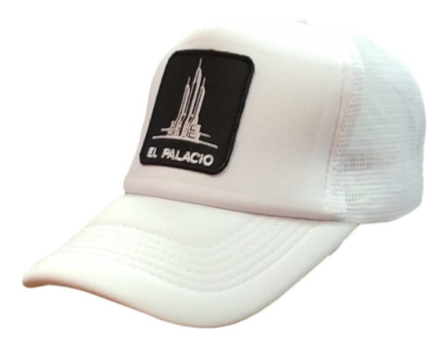 Imagen 4 de 7 de Gorra Trucker Torre Bordada Huracán Blanco