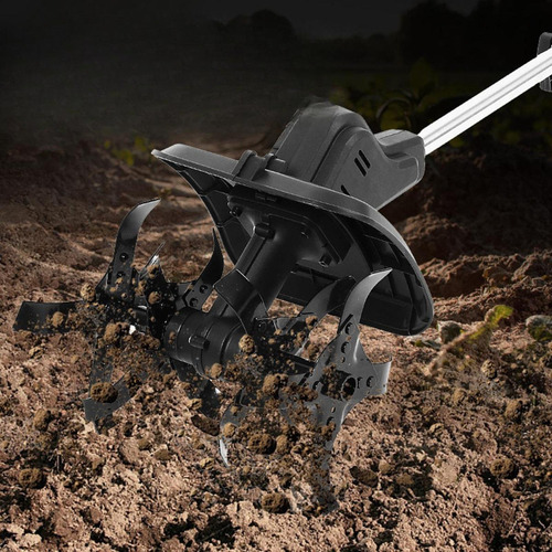 Cultivador Inalámbrico De Timón Tines Rototiller Eficiente