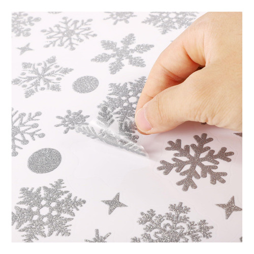 Hojas De Navidad Pegatinas De Navidad, Pegatinas De Invierno