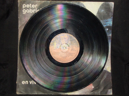 Vinilo Peter Gabriel En Vivo 2 Discos Si2