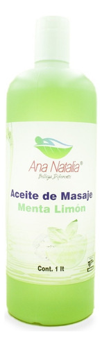 Aceite De Masaje Con Aroma Menta Limon 1 Lt.