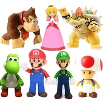 Comprar Mario Bros Luigi Princesa Peach Muñecos Personajes 