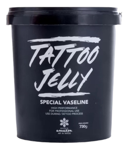 Vaselina Jelly Tatuagem Especial Tattoo  Amazon 730g