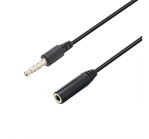 Cable Alargue Extensión Spica 3,5mm 4 Contactos Manos Libres