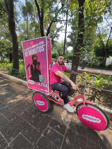Imagen 4 de 10 de Bicicletas Publicitarias Publicidad Bici Vallas Edecan
