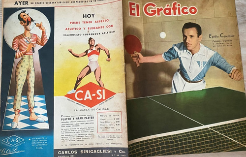 El Gráfico, Fútbol Argentino Nº 1341, 1945, Ago1